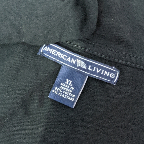 American Living One Shoulder Ruffled Top Xl - Picture 4 of 4